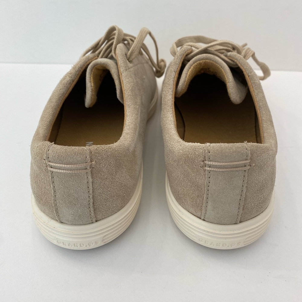 NEW Cole Haan Women's Beige Suede Sneakers size 8 Grand Crosscourt II - Picture 3 of 6